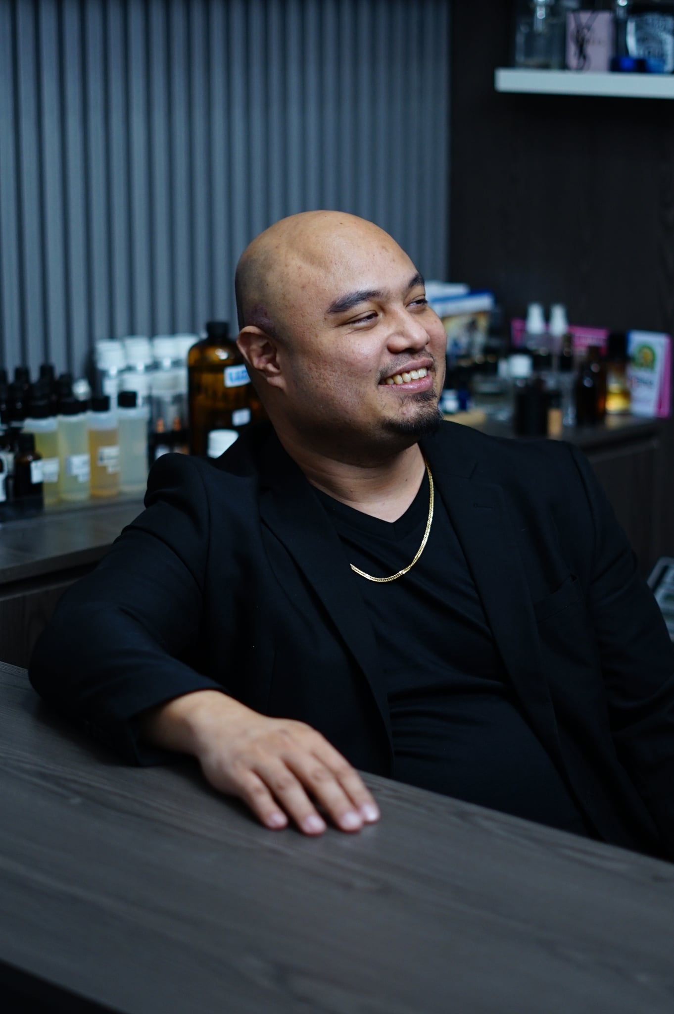 Roel Mahalin, founder of LEOR Perfumery