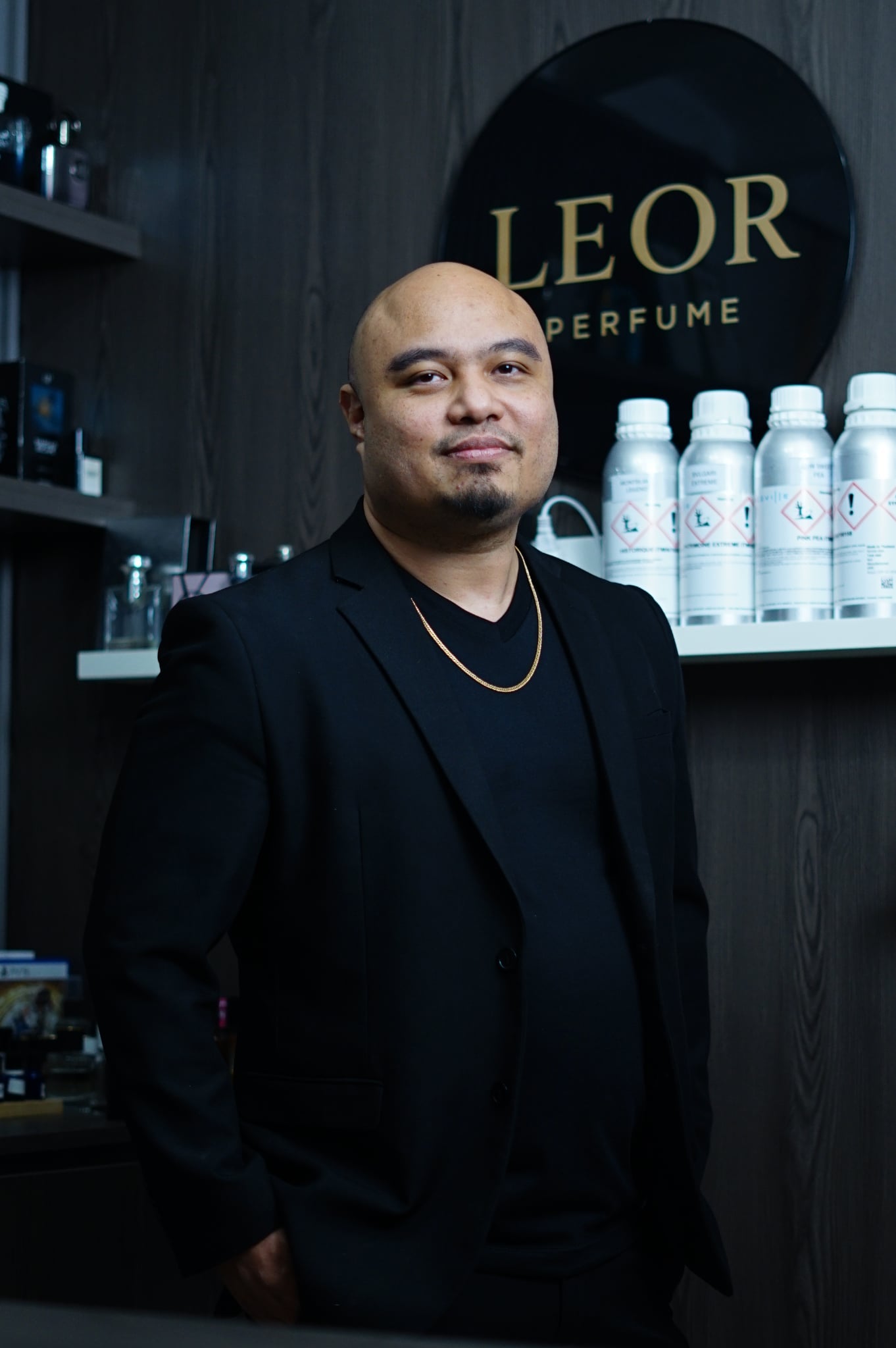 Roel Mahalin, founder of LEOR Perfumery